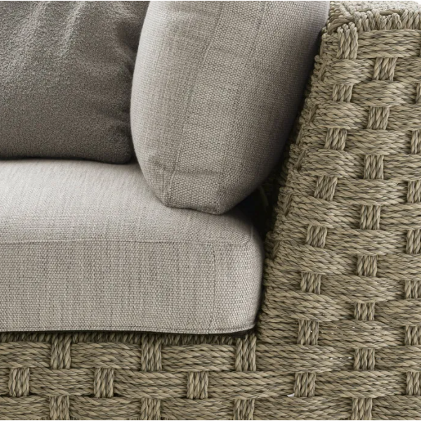 B&B Ray Outdoor Natural Sofa