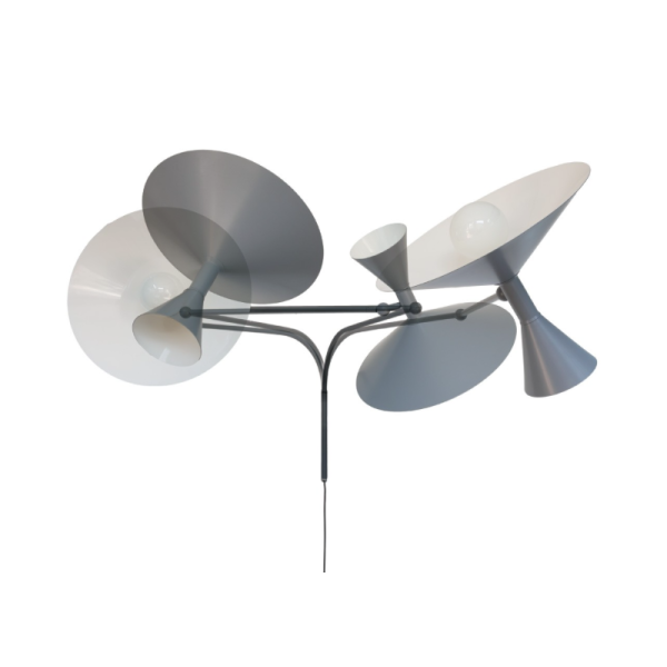 Lampe de Marseille, matt grey 