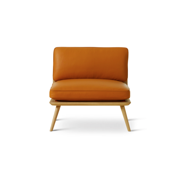 Spine Lounge Chair, nahka
