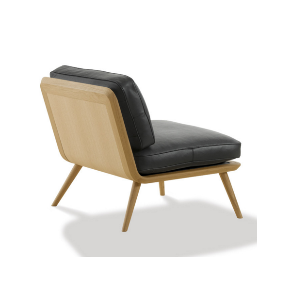 Spine Lounge Chair, nahka