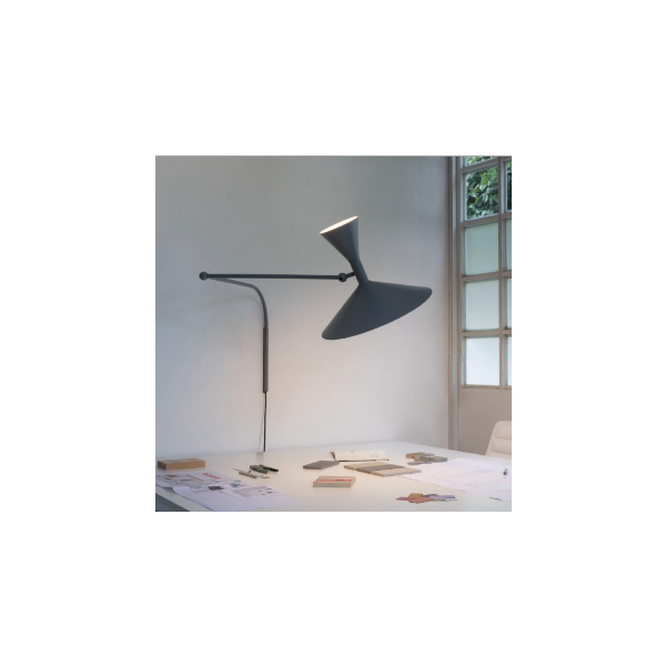 Lampe de Marseille, matt grey 