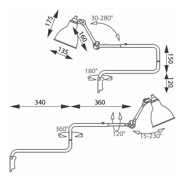 Lampe Gras N° 303
