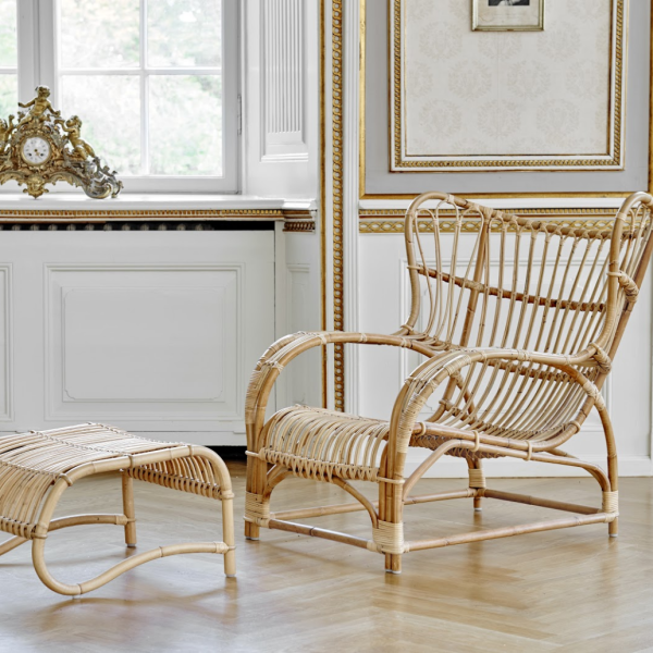 teddy chair with ottoman