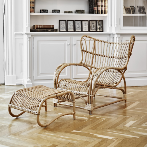 teddy chair with ottoman