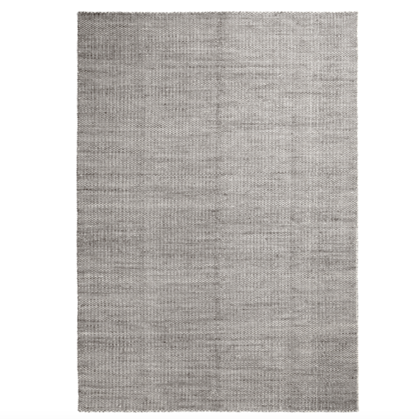 hay_Moiré Kelim rug_grey