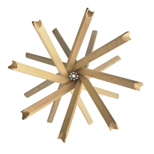 zanotta_Sciangai Folding clothes stand
