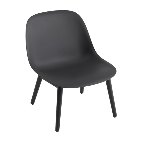 Muuto Fiber Lounge Chair Wood base