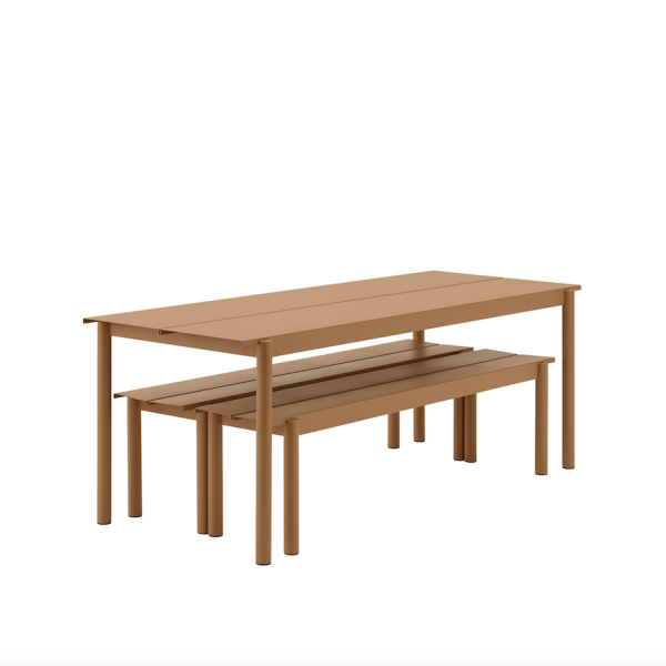 muuto_linear Steel Bench 170