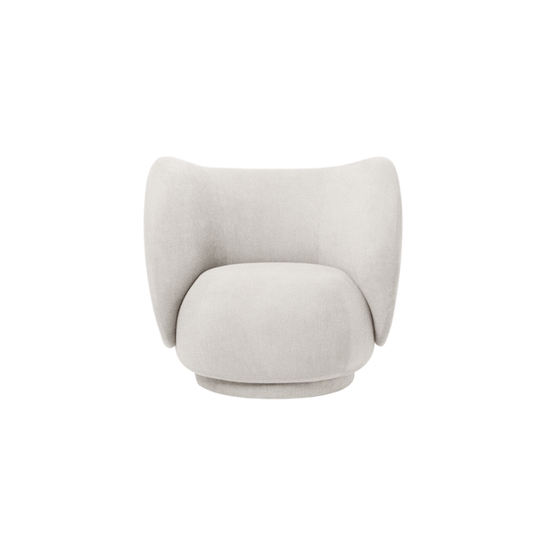 ferm living_Rico Lounge Chair - Bouclé