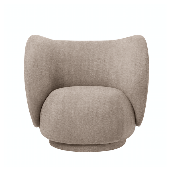 ferm living_Rico Lounge Chair - Bouclé