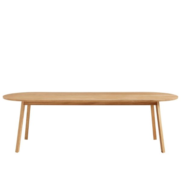 hay_Triangle Leg Table_oiled oak
