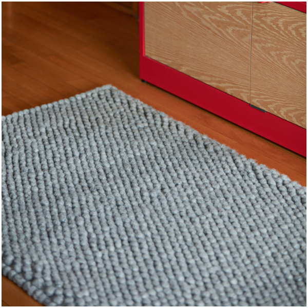 hay_Peas Rug_Medium Grey