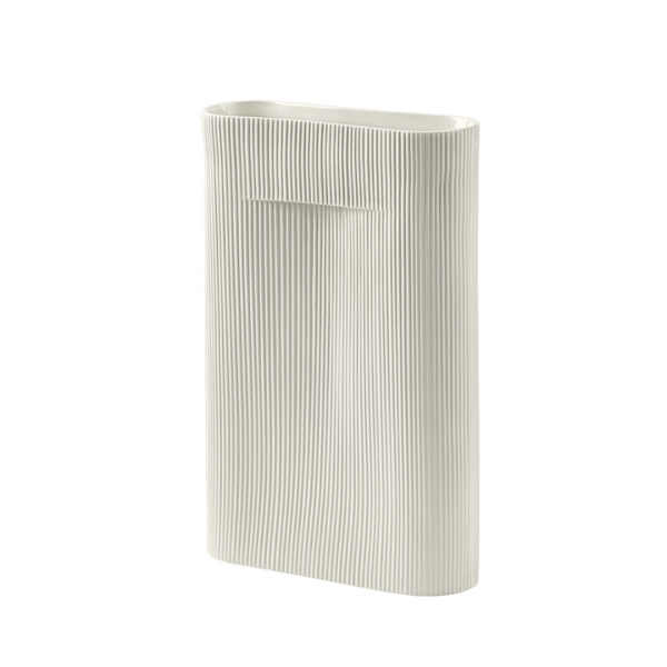 muuto_Ridge Vase_Off White