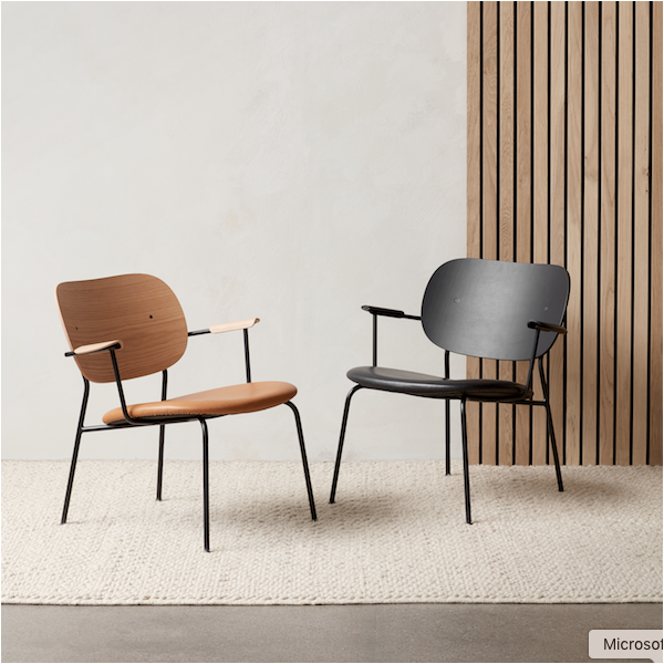 menu_co lounge chair_oak_dakar cognac