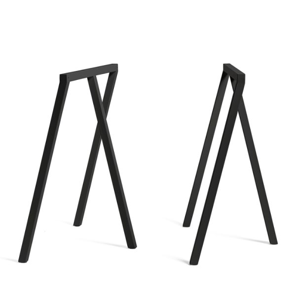 Loop Stand Frame pöydänjalat, musta