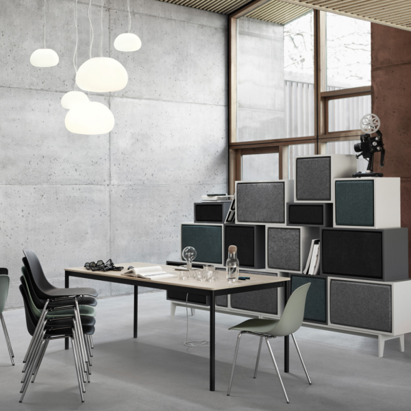 base table oak/black