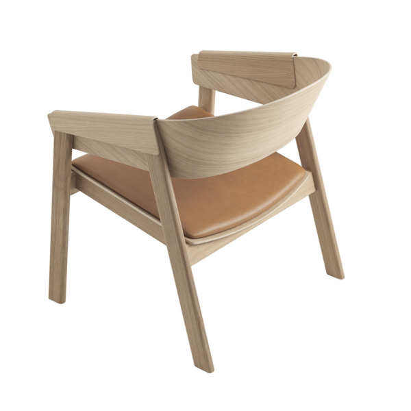 muuto_Cover Lounge chair_leather upholstery