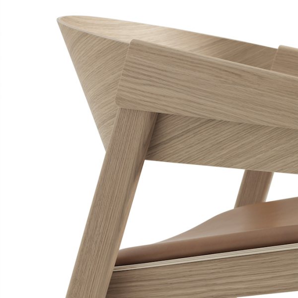 muuto_Cover Lounge chair_leather upholstery