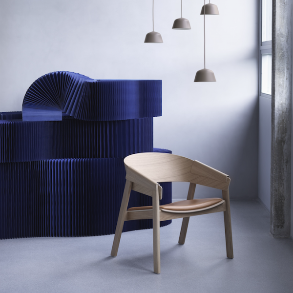 muuto_Cover Lounge chair_leather upholstery