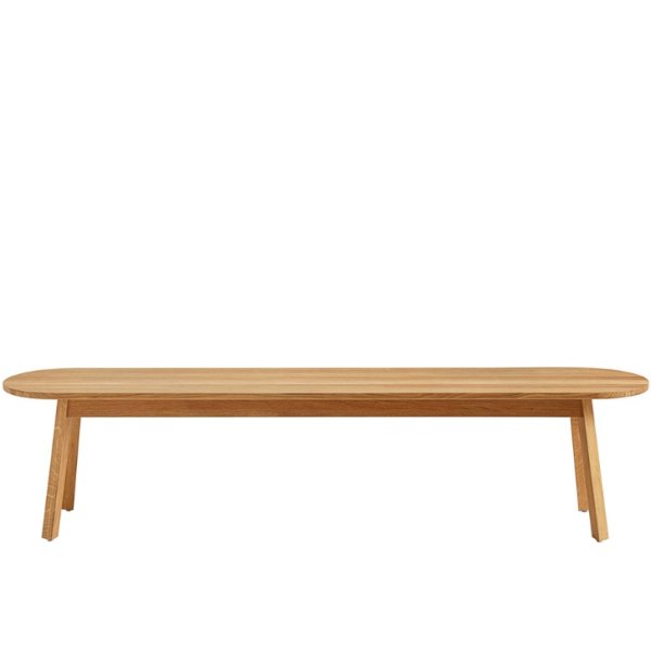 hay_Triangle Leg Bench_oiled oak
