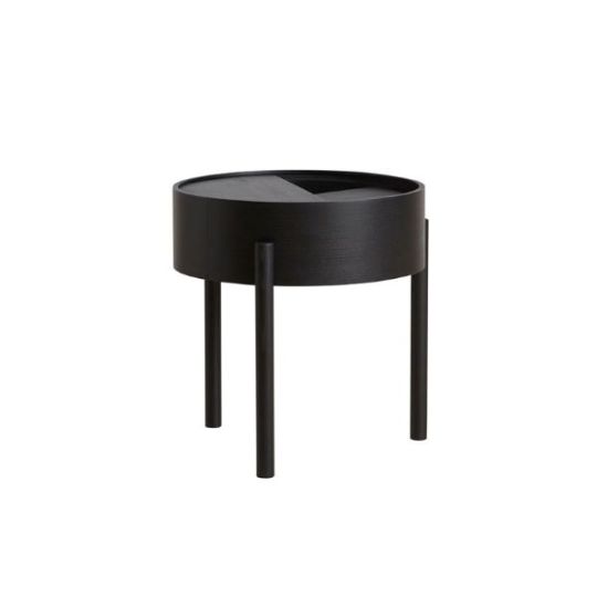 Arc Side Table- sivupöytä ⌀ 42cm, musta