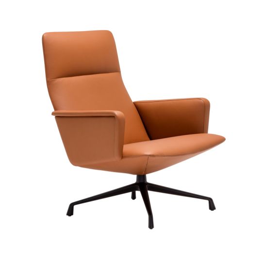 Capri Lounge Chair BU1963, nahkaverhoilu