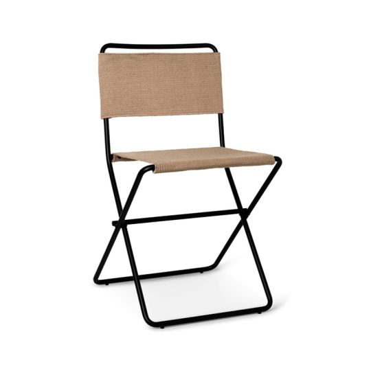 Desert Dining Chair, musta / hiekka