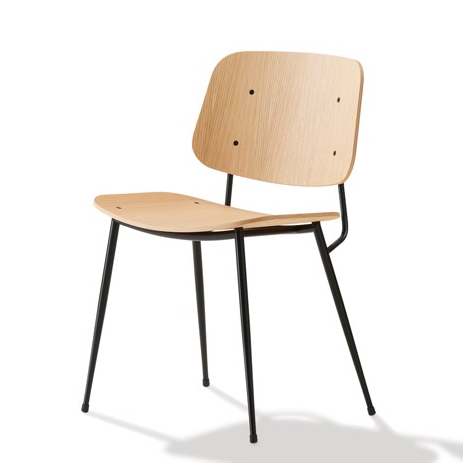 Søborg Chair, metallirunko