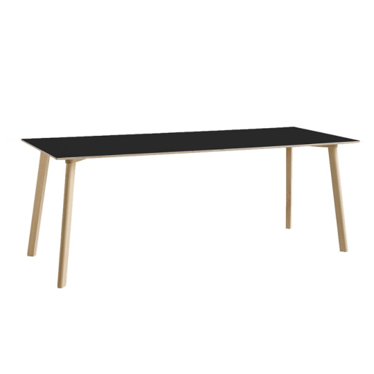 CPH Deux 210 Table, 200 x 75 beech