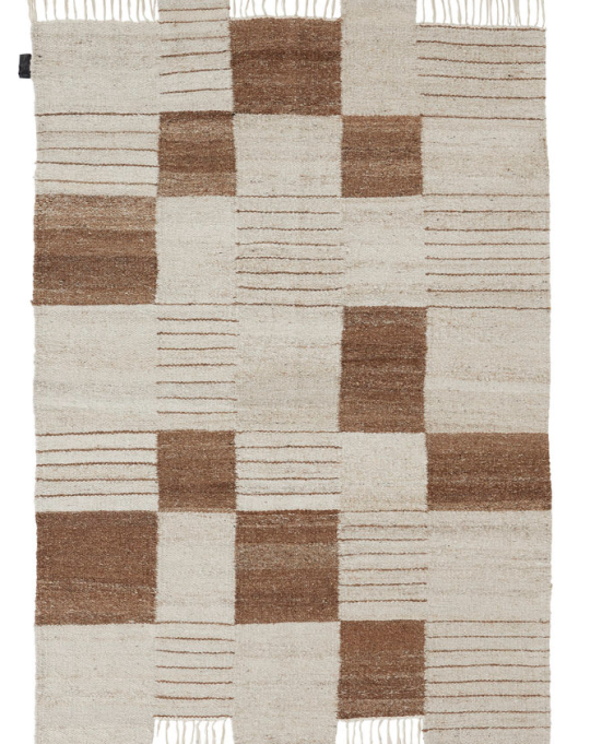 serahelsinki_palsta woven carpet_white brown