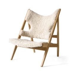 Knitting Lounge Chair, lampaantalja, 2 väriä