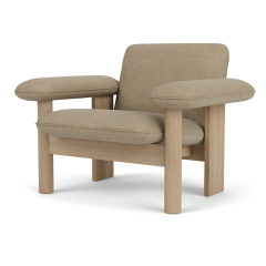 Brasilia Lounge Chair, Low Back, Textile, 2 vaihtoehtoa