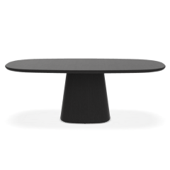 Allure O' pöytä, musta tammi , 4 kokoa