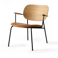 menu_co lounge chair_oak_dakar cognac