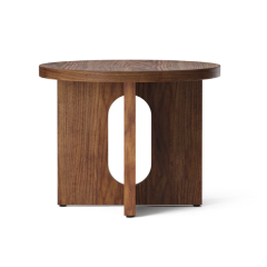 Androgyne Side Table wood, ø 50cm,  3 puuväriä