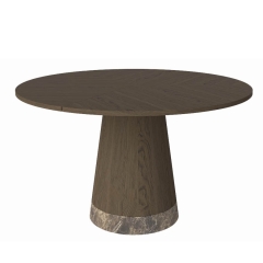 Piro ruokapöytä, tumma tammi