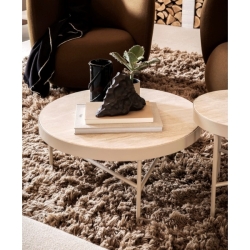 Travertine Table Medium