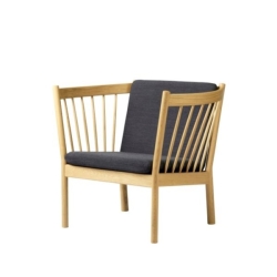 Tummanharmaa verhoilu