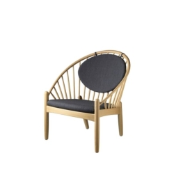 Tummanharmaa verhoilu