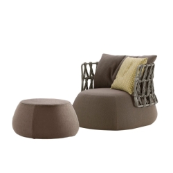 B&B Fat-Sofa Outdoor Armchair Low