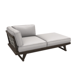 B&B Gio Sofa 197 cm, Left Corner