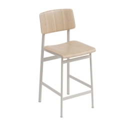 Loft bar stool 65 light grey