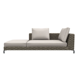 B&B Ray Outdoor Chaise Longue