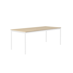 base table oak/white