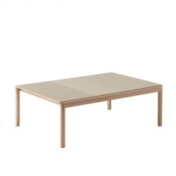 Couple Coffee Table, 2 Plain 1 Wavy