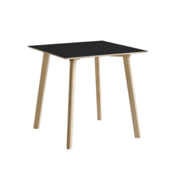 CPH Deux 210 Table, 75 x 75 beech
