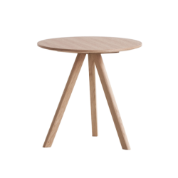 Copenhague CPH 20 pyöreä pöytä, 50 cm, lakattu tammi