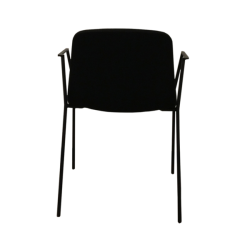 AAC 19 tuoli, musta, kokoverhoilu