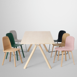 Visu Chair Wood base