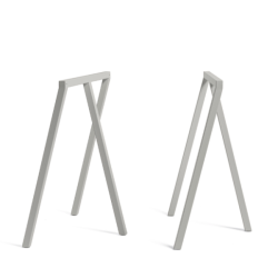 Loop Stand Frame pöydänjalat, harmaa